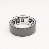 Anneau intelligent étanche, moniteur de fréquence cardiaque, suivi du sommeil, moniteur d'oxygène sanguin, contrôle par application, capteur de fitness pour hommes et femmes