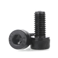 Tornillo de Cabeza Hexagonal DIN912 de Acero al Carbono con Acabado en Óxido Negro Grado 8.8 10.9 12.9 M10
