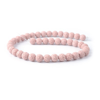Pierre de lave colorée de haute qualité perle diffuseur d'huile essentielle roche pierre lâche