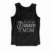 Meilleures ventes : Motif de transfert thermique personnalisé 'Maman Danseuse' avec strass pour T-shirts