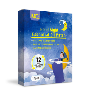 Parches de ayuda para dormir para el cuidado personal, alivio del estrés y relajación de buenas noches, parches 10/caja, parche para dormir con aceite esencial - Product Image 5