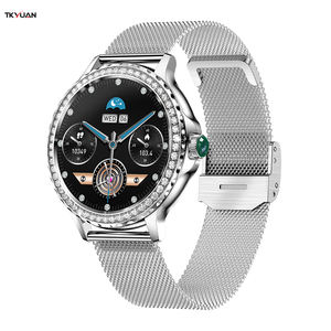 <span class=keywords><strong>Reloj</strong></span> inteligente deportivo TKYUAN NX19 para <span class=keywords><strong>mujer</strong></span>, rastreador de actividad física, Monitor de ritmo cardíaco, funciones de calendario de respuesta a llamadas compatibles <span class=keywords><strong>con</strong></span> Android - Product Image 3