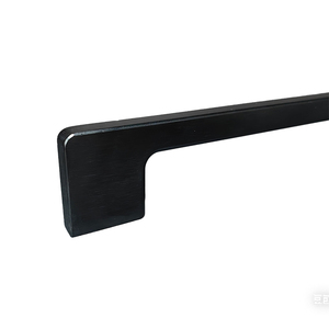 Poignée <span class=keywords><strong>de</strong></span> porte d'armoire réglable en aluminium brossé mat, style minimaliste nordique, pour cuisine, commode, armoire à chaussures extérieure, tiroir - Product Image 2