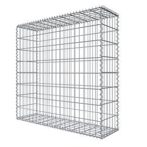 Mur de gabions de défense soudé galvanisé Bastion Mesh Gabion Stone Cage Gabion Box / <span class=keywords><strong>Basket</strong></span> / Cage Gabion Fence - Product Image 6