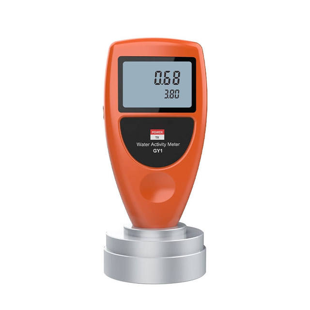 Food Water Activity Meter Digital Moisture Tester High Accuracy 0.02 Aw 1 Year for Fruit Vegetable Measuring Range 0~1.0aw