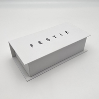 Boîte en papier blanc Lunettes Logo personnalisé Luxe Populaire Emballage unique Vernis à ongles Huile Cadeau Vente en gros Boîte en papier pour lunettes