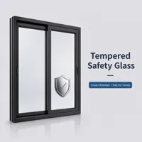 Ventana Corredera de Aluminio para Expandir el Balcón de la Villa, Diseño de Apertura Amplia para Mejorar la Conexión Entre Interiores y Exteriores
