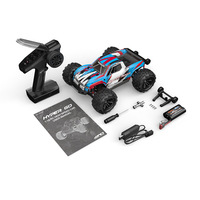 Coche RC Mjx Hyper Go 1/16 sin Escobillas 4WD Todoterreno de Alta Velocidad para Carreras y Escalada con Control Remoto 16212 16213 16218 para Aficionados Adultos