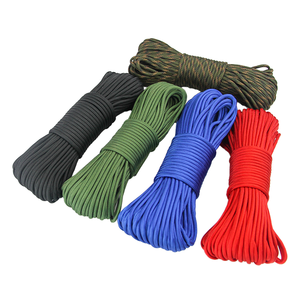Cordon élastique tressé double enduit personnalisé en gros <span class=keywords><strong>pour</strong></span> vêtements, sacs, chaussures, tentes - Product Image 1