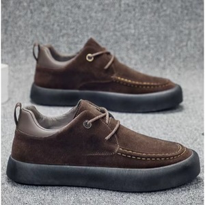 Zapatos Deportivos de PU para Hombre, con Cordones, a la Moda, que Aumentan la Estatura, para Caminar y Correr, con Entresuela Cómoda y Suela de Goma para Todos - Product Image 1
