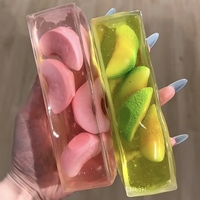 Nouvelle Série de Balles Anti-Stress Artisanales en Forme de Fruits, en TPR, Douces, Mignonnes, Rebondissantes, Jouet Sensoriel pour Enfants, Cadeau d'Usine
