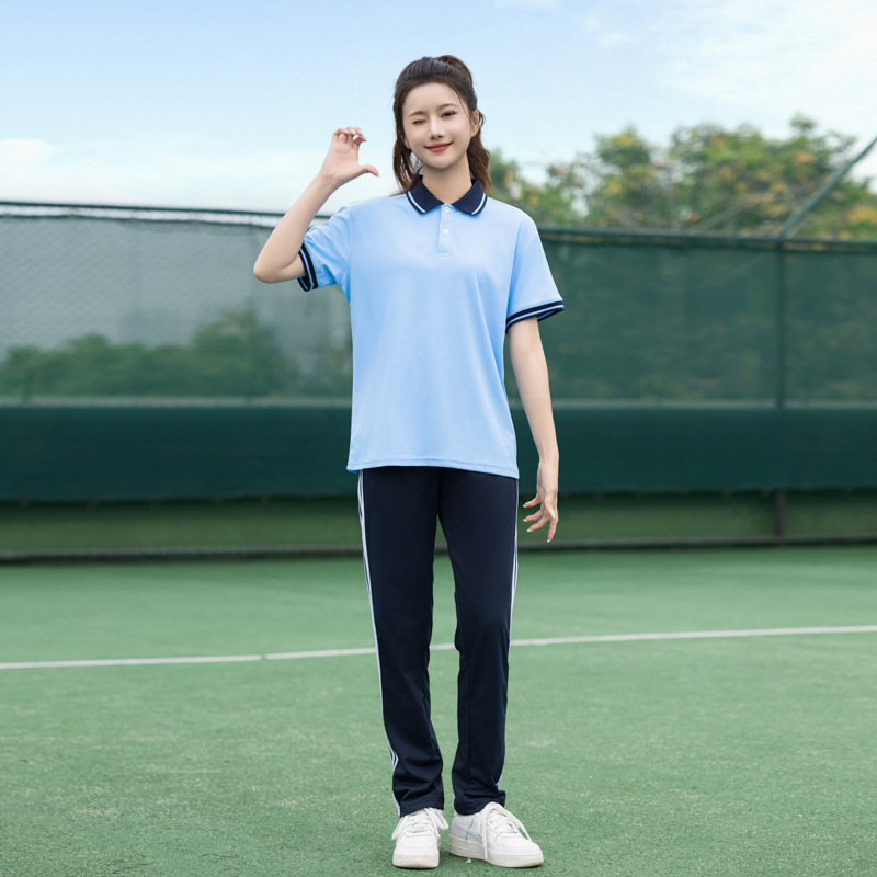 Blue Single Short Sleeve