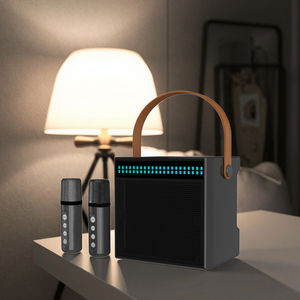 Système <span class=keywords><strong>de</strong></span> karaoké audio intelligent professionnel, haut-parleur portable sans fil, double micro, Bluetooth - Product Image 1