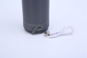 Bouteille d'eau intelligente isotherme personnalisée, 450 ml, thermos sous vide en acier inoxydable 304 avec haut-parleur Bluetooth - Product Image 3