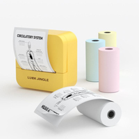 Nueva Mini Impresora Térmica Portátil de 2 Pulgadas Recargable para Escáner de Códigos de Barras de 200DPI para Etiquetas en Stock