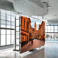 P3.91 500*500mm Layar LED Outdoor untuk Sewa |   Papan Reklame Kecerahan Tinggi 4500nits dengan Teks |   Garansi 3 Tahun