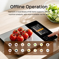 Votre LOGO ICI - Balance de Cuisine Intelligente pour Nutrition, Balance Alimentaire Numérique avec Synchronisation APP, Analyse Nutritionnelle, Vente en Gros OEM ODM