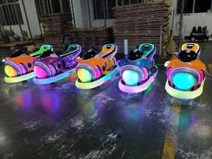 Atracciones para Niños en Parques de Diversiones al Aire Libre, Motocicletas Eléctricas con Batería, Autos de Choque con Luces, Juegos Mecánicos para Niños - Product Image 4