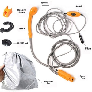 Douche de voiture portable mini, à pression d'<span class=keywords><strong>eau</strong></span> réglable, <span class=keywords><strong>l</strong></span>égère, pour une utilisation durable en <span class=keywords><strong>camping</strong></span> et en activités de plage - Product Image 2