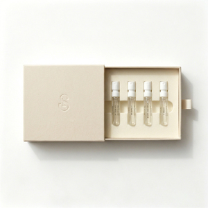 Boîte à tiroir de luxe personnalisée pour échantillons de parfum, emballage cadeau en papier, coffret de flacons cosmétiques haut de gamme, ensemble élégant et premium de style européen - Product Image 2