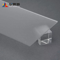 HUASHUAITE 2mm 3mm 50mm d'épaisseur Diffuseur flexible Pmma Feuille acrylique réfléchissante pour Led Blanc