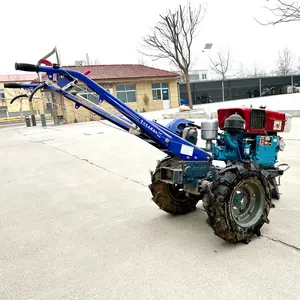 Schlussverkauf Landmaschinen Minipflug 2-Rad-Gehtraktor mit Scheibenpflugmaschine