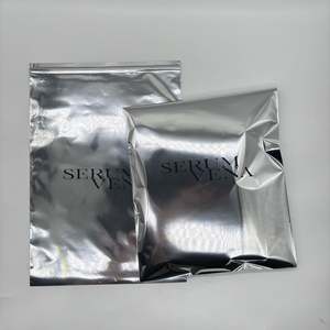 Sobres de Envío de Poliéster Plateados con Logotipo Personalizado, Bolsas de Correo Metálicas Autosellables para Ropa, Bolsas de Mensajería de Aluminio - Product Image 5