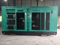 Groupe électrogène silencieux 600 kW 750 kVA, puissance de secours 800 kVA 1000 kVA, centrale électrique KTAA19-G6A, générateur diesel insonorisé