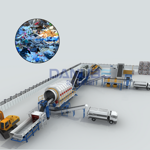 Nouvelle ligne de tri des déchets urbains, système de convoyage de tri des déchets municipaux, machine de recyclage pour les industries plastiques - Product Image 1