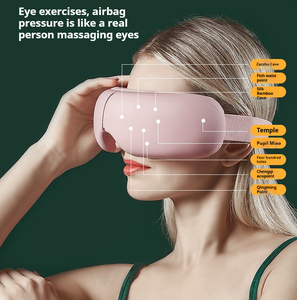 Trending Product Vibration Eye <strong>Massager</strong> 6-mode <strong>3D</strong> airbag Heating to Relieve Eye Fatigue Bluetooth Music Eye Massage Device - Product Image 2