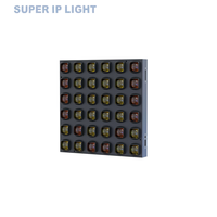 Luz LED Matrix RGBW de 36x12W para Interiores IP20, Cuerpo de Aluminio con Controlador DMX RDM para Espectáculos en Vivo, DJ, Discotecas, Bodas
