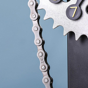 Gear Rotating <b>Clock</b> Mechanical Wind Art Hands Desktop <b>Clocks</b> Restaurant Bar Personalized Decorative Ornaments - Product Image 2