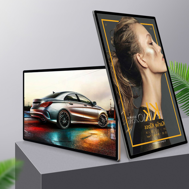 43 Inch Digital Signage Wall-mounted LCD Video Panel Animation Original Equipment Ad Display Smart Touch Retail Store Subway
