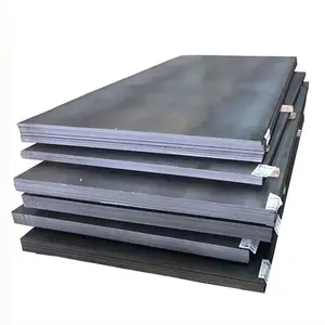 Hot Rolling 6mm 8mm 9mm 12mm Black Surface Steel Sheet Plate Ship Building Carbon Steel Plate