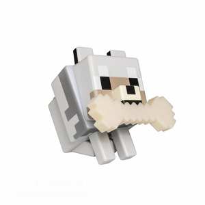 Veilleuse <span class=keywords><strong>Minecraft</strong></span> en forme de loup, dégradé RGB, lampe chien loup domestique pour la décoration de chambre d'enfant, veilleuse LED écologique - Product Image 6