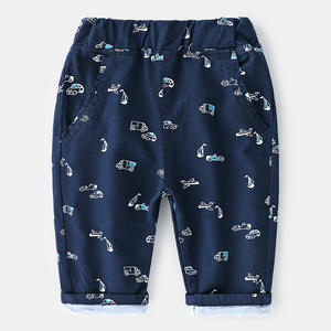 Short en coton imprimé voiture pour garçon, style Gay Sharem Bangkok, pour enfant et la pluie, vente en gros pour marché de vêtements - Product Image 2