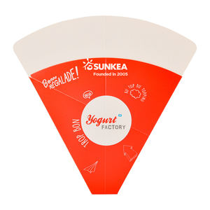 Film double couche Boîte à frites/poisson Papier d'emballage alimentaire Papier puce cône tasse - Product Image 1