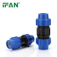 IFAN Chine Fabrication Raccord de tuyau en HDPE Raccord en HDPE à prise égale pour l'irrigation agricole