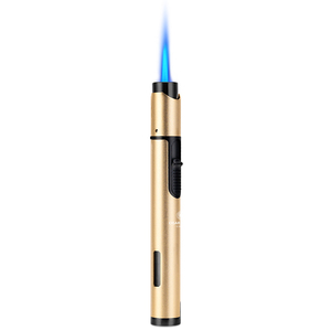 Encendedor de cigarros de aleación de antorcha portátil CIGARLOONG Jet Flame encendedor de cigarrillos con soporte de aguja - Product Image 1