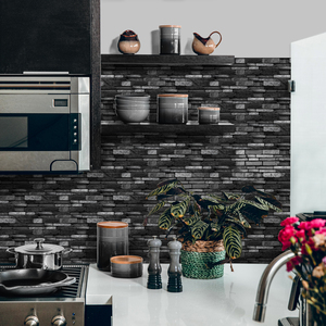 <span class=keywords><strong>Piastrelle</strong></span> <span class=keywords><strong>Adesive</strong></span> Personalizzabili per Rivestimento Parete, Decorazione Impermeabile Fai-da-Te per Cucina e <span class=keywords><strong>Bagno</strong></span> - Product Image 4