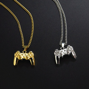สร้อยคอจี้รูปจอยเกมเคลือบทอง 18K PVD |   สร้อยคอรูปจอยเกมส์วิดีโอเกมส์สแตนเลส |   เครื่องประดับแฟชั่นใหม่สุดอินเทรนด์สำหรับเกมเมอร์ - Product Image 3