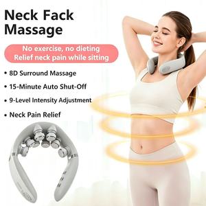 8D Neck Massager with Heat, 12 Modes Cervical Device, 9-Level Intensity for Pain Relief, OEM Supported - Product Image 2