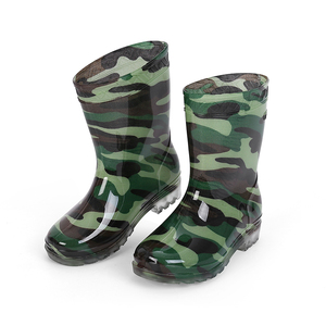 <span class=keywords><strong>Bottes</strong></span> <span class=keywords><strong>de</strong></span> <span class=keywords><strong>pluie</strong></span> en caoutchouc imperméables pour filles et enfants Style décontracté pour l'hiver, l'été et l'automne Tailles 26-40 - Product Image 4