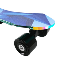 Planche à roulettes électrique à double système personnalisée Jking H2J Plus, membrane + télécommande, moteur 350W, vitesse maximale de 15 km/h, capacité de charge de 70 kg