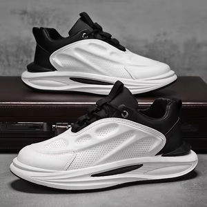 Baskets décontractées sportives pour hommes toutes saisons, tendance mode, respirantes, semelle intermédiaire EVA, semelle souple antidérapante en maille - Product Image 3