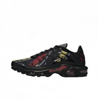 Chaussures TN à empeigne en maille anti-perforation, color-blocking, nouvelle coloration, styles homme et femme, grandes tailles