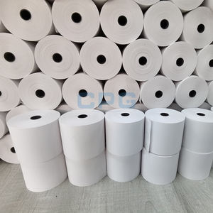 Rouleau de papier thermique éco-responsable recyclable 80x60mm pour usage bureautique durable, archivage de documents et pratiques d'entreprise écologiques - Product Image 2