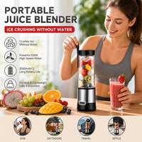 Draagbare blender, sapcentrifuge, 126W, hoge snelheid, persoonlijke blender voor de keuken, oplaadbare sapcentrifuge