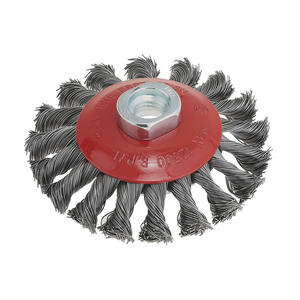 วัสดุขัดถู, แปรงลวด, แปรงทรงกรวย FERVI แบบมีช่อเกลียว - Product Image 1