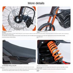 Nouvelle Moto Cross Électrique Tout-Terrain 2026 Super Puissante 2500W 60V pour Juniors et Adultes - E-Dirt Bike / Pit Bike - Product Image 6